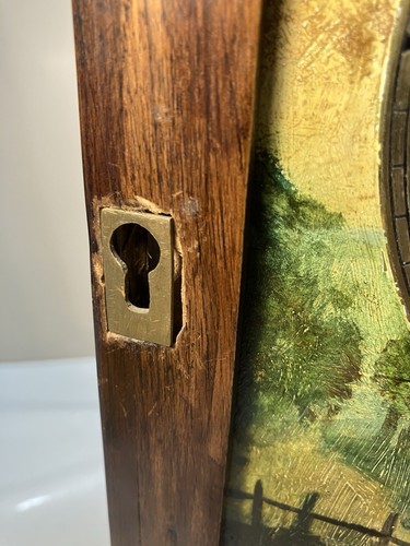 Vintage Nolan London Mantel Clock Erhard Jauch Germany Hand painted 1960/70s - Picture 23 of 23