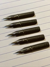 Lot Of 5 Joseph Gillott No 404 Dip Pen Nibs 