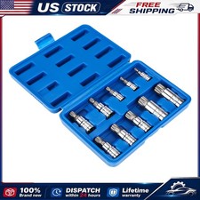 10 Pc For Xzn Triple Square Spline Bit Socket Set 12 Points With Carrying Case 10 Pc For Xzn Triple Square Spline Bit Socket Set 12 Points With Carrying Case
