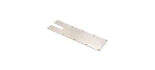 Ultimate Overhead Concealed Door Closer Cover Plate Brushed Stainless