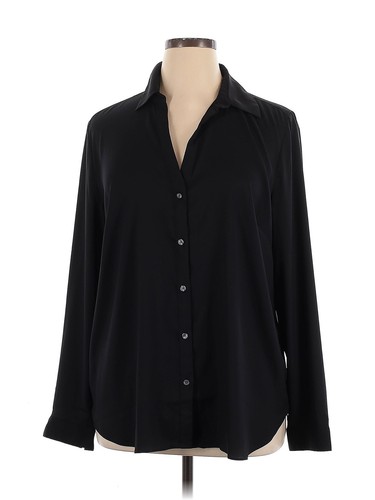 Hot Offer Buy Brand Solé Resale Boutique Ann Taylor women's black blouse size L