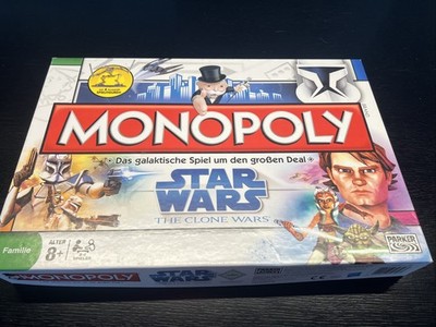 Monopoly - STAR WARS -THE CLONE WARS/ Parker Vollständig
