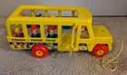Vintage 1970's Fisher-Price Little People School Bus #192