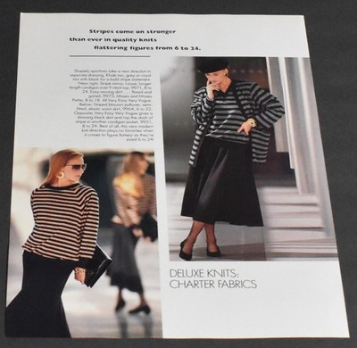 1986 Print Ad Sexy Fashion Legs Lady Heels Redhead Pantyhose Deluxe Skirt Art TL