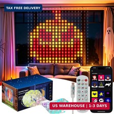 Smart Curtain Lights 400Leds, Dynamic DIY String Lights 6.5x6.5FT