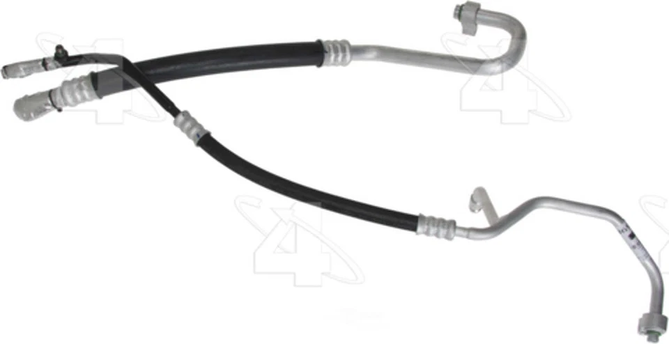 Descarga/succión de refrigerante de aire acondicionado para Ford F-250 Super Duty 2003-2007, F-350 Supe Foto 2 de 3