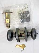 SCHLAGE Entry Lock F51 AND 716 Andover Knob Aged Bronze finish