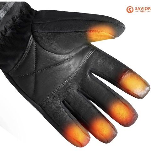 SAVIOR HEAT Heated Gloves Large Unisex Rechargeable Winter Outdoor - X-Large NEW - Picture 7 of 8