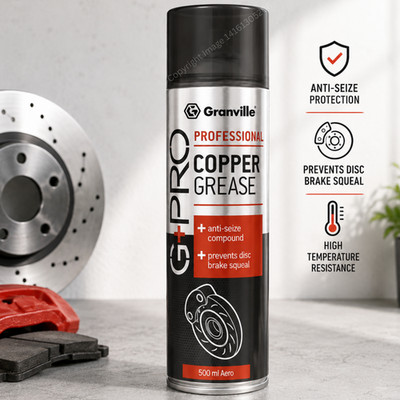 G+PRO Auto Bremssättel Beläge Quietschen Geräusch Anti Festfressen KUPFERFETT Spray 1082