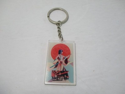 Keychain Dragon Warrior Anime Double Side Stephanie Kao anthro INDK Nan Desukan
