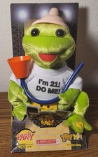VIDEO WORKING NIB gemmy Frogz Party Do Me I'm 21 In Da Club RARE Gag Novelty Y2k