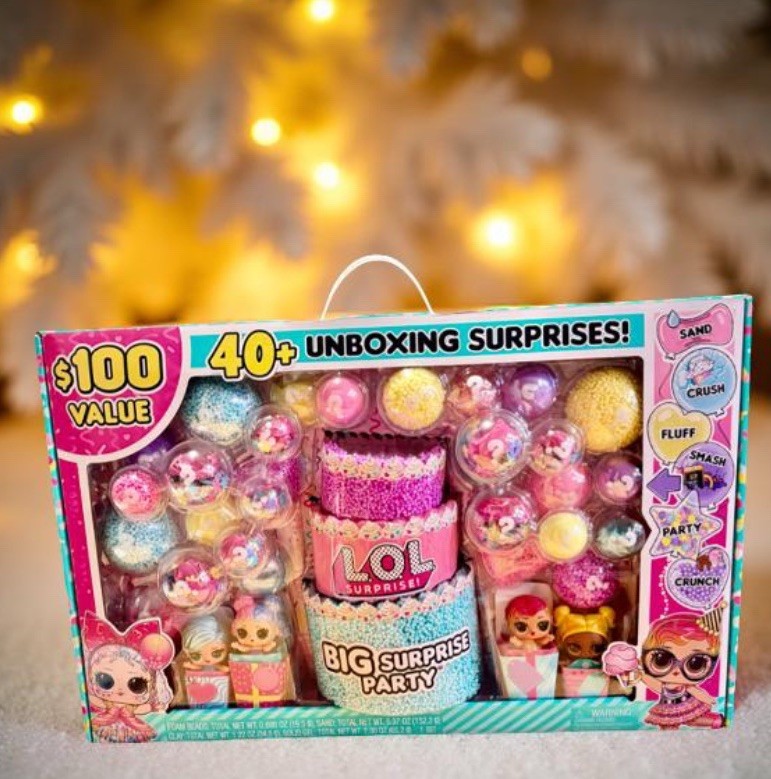 New LOL Surprise Big Party With 4 Collectible Dolls 40+ Surprises $100 Value