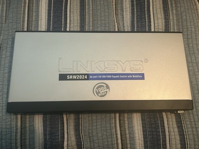 Cisco  Small Business Managed (SRW2024) 24-Ports External Ethernet Switch