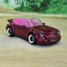 Hot Wheels Porsche 911 Turbo Cabriolet Diecast Model 1/64 (20) Ex. Condition 