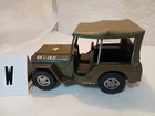 Tonka Toys   Green Army Jeep with Canopy