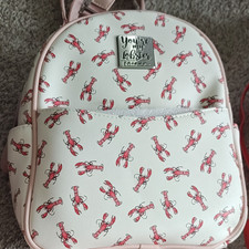 Friends Youre My Lobster Animal Print Backpac...