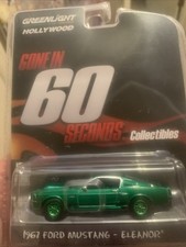 CHASE GREEN MACHINE 1967 Ford Mustang Shelby GT500 Eleanor Greenlight 1:64