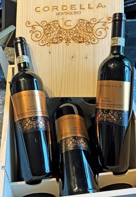 CORDELLA Maddalena BRUNELLO di Montalcino RISERVA 2019 D.O.C.G  * 95/100 J.Suck.