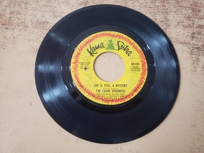 G'TEED 4 members hand signed 1960s VG+ Lovin' Spoonful  She Is Still A Mystery45