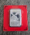 🔥2021 Pamp Suisse Lunar Ox 100gram (3.2oz) .999 Silver Bar in Card-Hard to Find