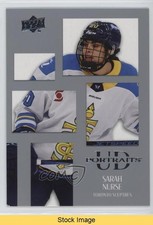 2024-25 Upper Deck PWHL UD Portraits Sarah Nurse #UDP-12 READ 0h99