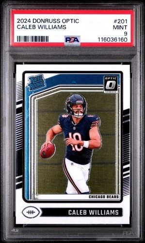2024 NFL Optic Bears Caleb Williams Rookie Card *MINT PSA 9*