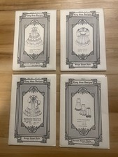 Lot Of 4 Easy Sew Designs Antique Doll Clothing Pattern forDolls Uncut