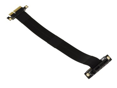 Riser Pcie 3.0 4x Verbindung Per 4x Flachkabel Soft, Neon, Isolieren Abdecken