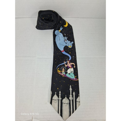 #ad Disney Aladdin Polka Dot Print Men#x27;s Necktie Business Formal Event Tie $25.00