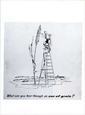 Sigmar Polke What Can You Hear Through An Ear Of Grain Catalog Art 11-1/2 x 8-1/