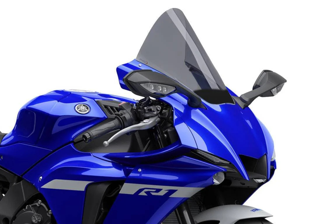 Puig R-Racer Screen | Dark Smoke | Yamaha YZF-R1/M 2020>Current