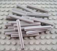 LEGO Lot of 20 Light Bluish Gray 5 Length Technic Axles