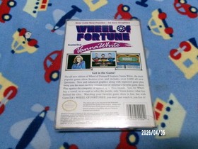 #933 Wheel of Fortune Feat. Vanna White - (NES) *CIB + Case Protector* Tested!