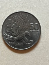 Circulated 1986 Philippines 50 Sentimos, Foreign Coin - Free Shipping !