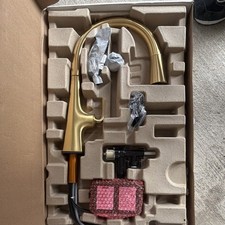 Kohler Graze 22068-2MB Pull-Down Kitchen Faucet Vibrant Brushed Moderne Brass