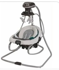Graco DuetSoothe 2 in 1 Portable Baby Swing  Baby Rocker, Multi Direction USED