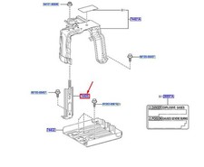 LEXUS LEXUS NX MK2 Batterie NO.2 Pince 7440578020 NOUVEAU ORIGINE