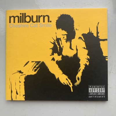Milburn Cheshire Cat Smile Single CD 2 Tracks Indie Rock. Excellent Condition