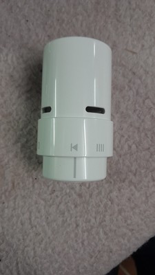 Danfoss Design-Fühlerelement RAX  weiß  RAL 9016 Klik-Schnappsystem 