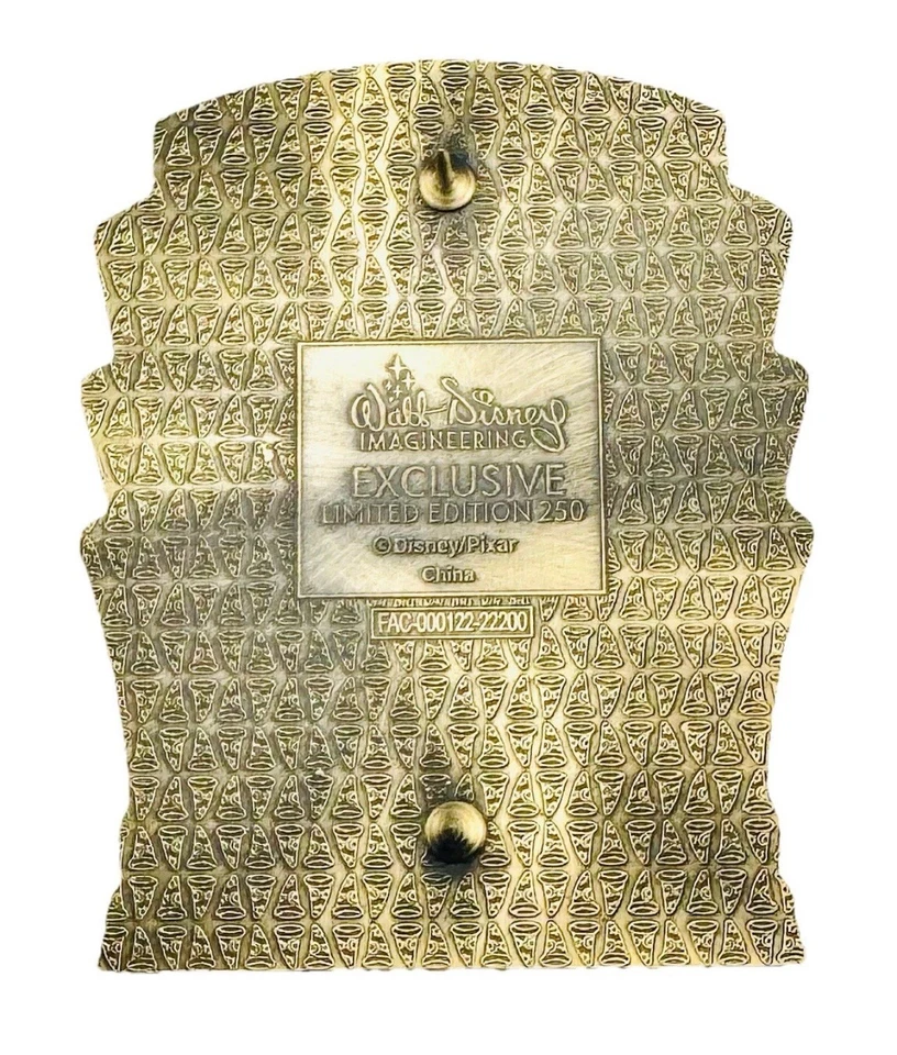 Disney WDI Inside Out Pin 2022 D23 Exclusive Dream Productions Poster LE 250 - Image 3 of 3