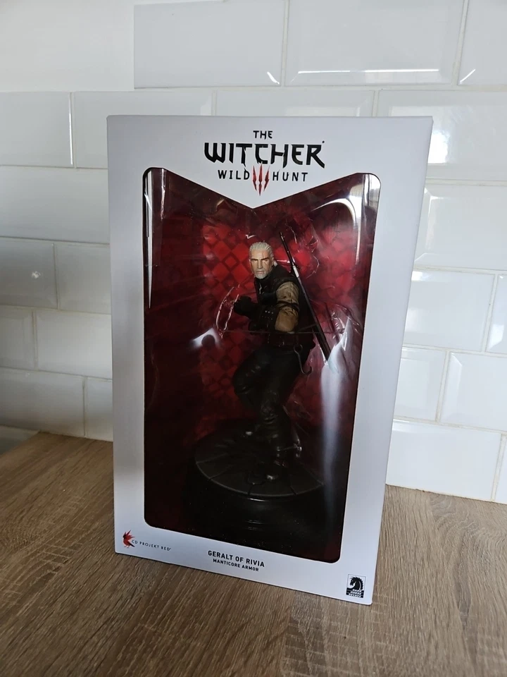 Witcher 3 Wild Hunt Geralt Manticore PVC Statue 20 cm Dark Horse KAC