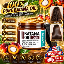 Batana Oil, 100% Pure Hydrating Oil for Stronger Hair & Scalp Care 4 Fl Oz