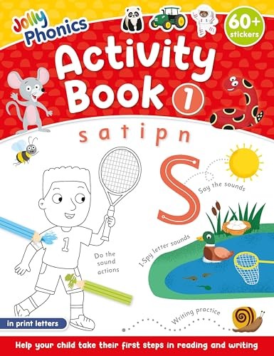 Jolly Phonics Activity Book 1: in Print Letters (American English edition) by S - Image 4