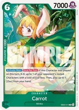 One Piece Carrot (EB03-013/102) EB03 One Piece Heroines Edition NM FOIL