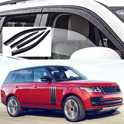 Window Visor Wind Deflector Rain Guards for Land Rover Range Rover LWB 2013-2022