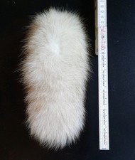 Blaufuchs Schweif,Schlüssel - Taschenanhänger ca 21cm lang  