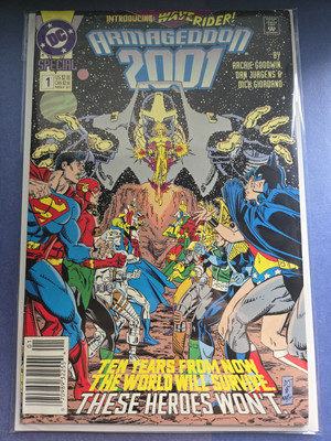 DC COMICS - ARMAGEDDON 2001 - VOLUME 1 - # 1 - MAY 1991 - COPPER AGE