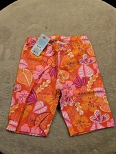 Girls Medium 7/8 Stretch Pull On Biker Shorts From Cat  Jack Tropical Pink