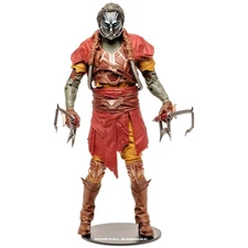 Kabal (Rapid Red) Mortal Kombat 7" Figure - Detailed Collectible with Swords