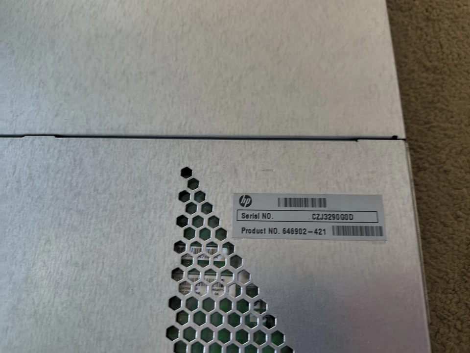 HP ProLiant DL360p Gen8 Workstation 2x Xeon E5-2640, 48GB RAM - Image 4 of 4